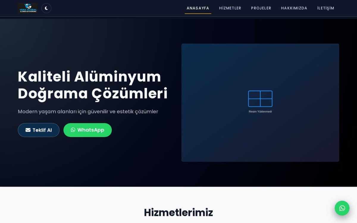Fabrika & Üretim Firma Sitesi