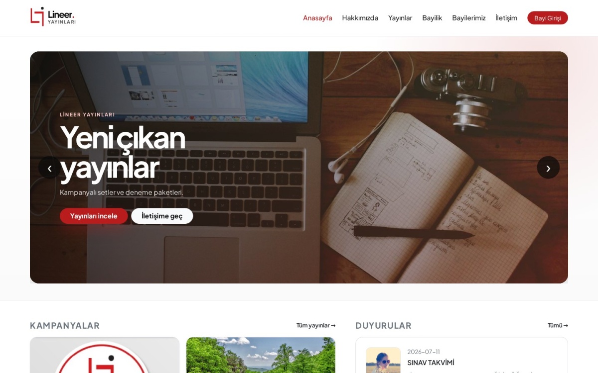 Yayınevi & Yayıncılık Web Sitesi
