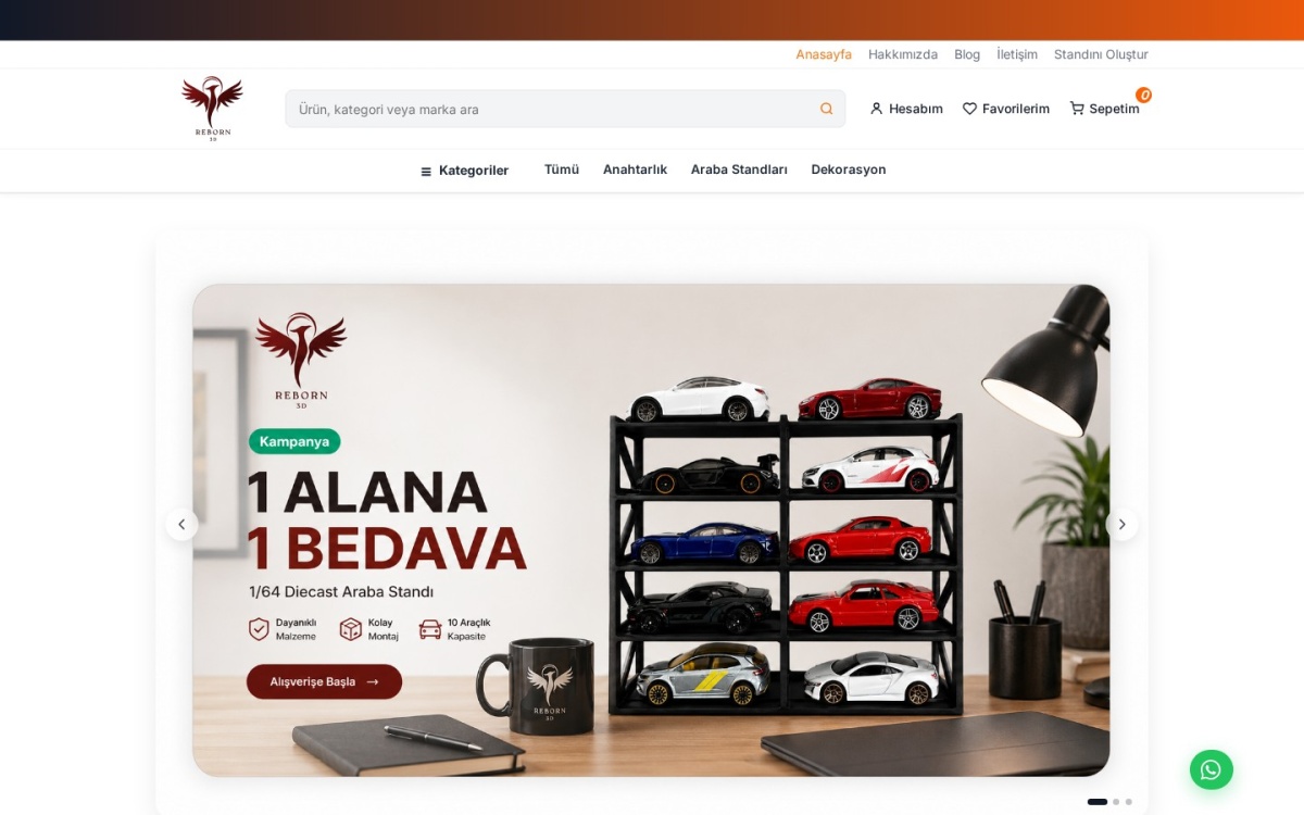 Hobi & Dekor E-Ticaret Paketi